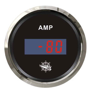 Osculati digital ammeter w/shunt black/glossy