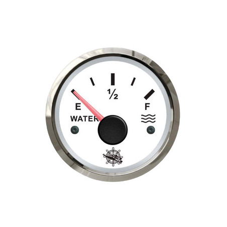Osculati water level gauge 240/33 ohm white/glossy