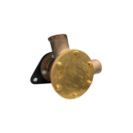 Jabsco koelwaterpomp motor flensaansluiting