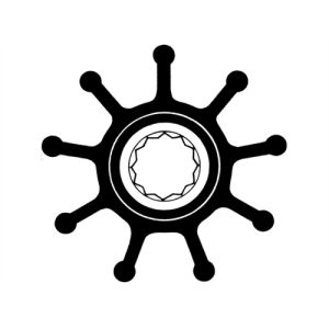 Technautic Impeller 7407 - B95xH88,5 As 25 Kartel 9-Blads