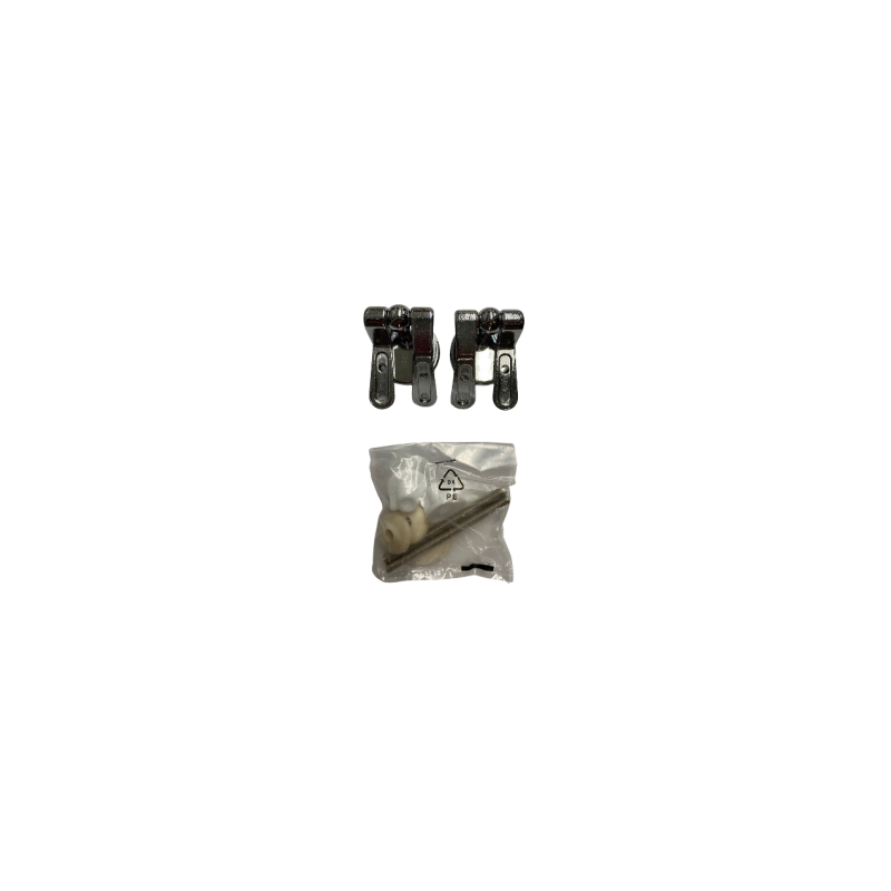 Scharnierset voor houten bril (2x)