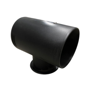 T-stuk 90-60-90 met schroefdraad