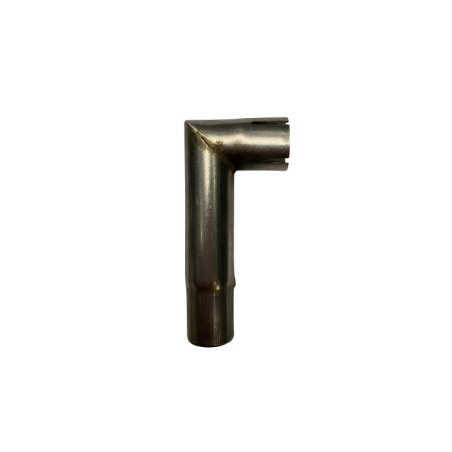 Uitlaatbocht 24-24 RVS