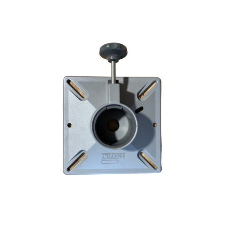 Zwaardvis stoeldrager grijs metallic gel