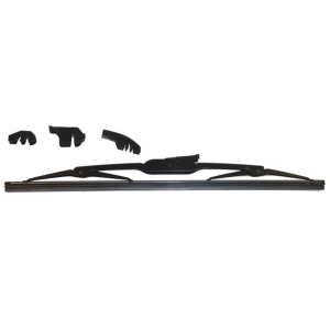 Ruitenwisserblad std. 30 cm + adapters