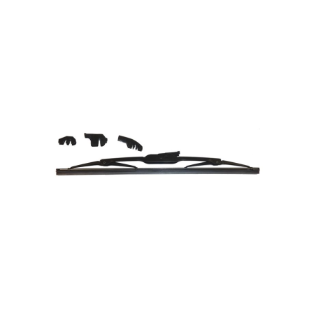 Ruitenwisserblad std. 30 cm + adapters