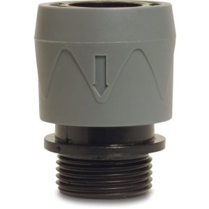 Connector 3/4" buitendraad x female