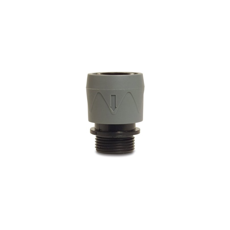 Connector 3/4" buitendraad x female