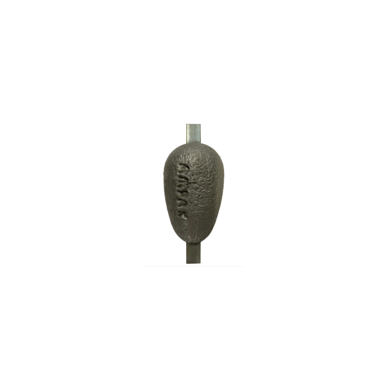 Zinkanode met lasstrip 2.2 kg