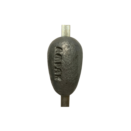 Zinkanode met lasstrip 3.0 kg