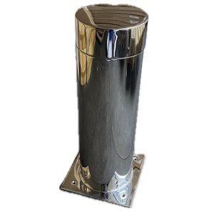 Steigerlamp 80cm RVS316 (zonder lamp)