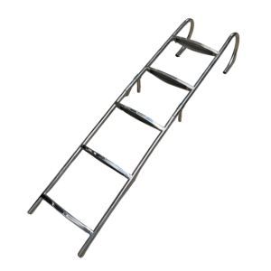 Boottrap 5 treden klapbaar RVS304