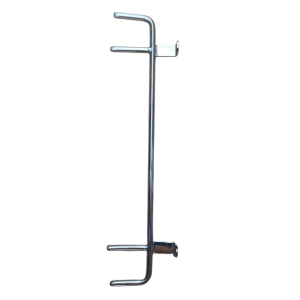 Loopplankhouder (stel) r.v.s.