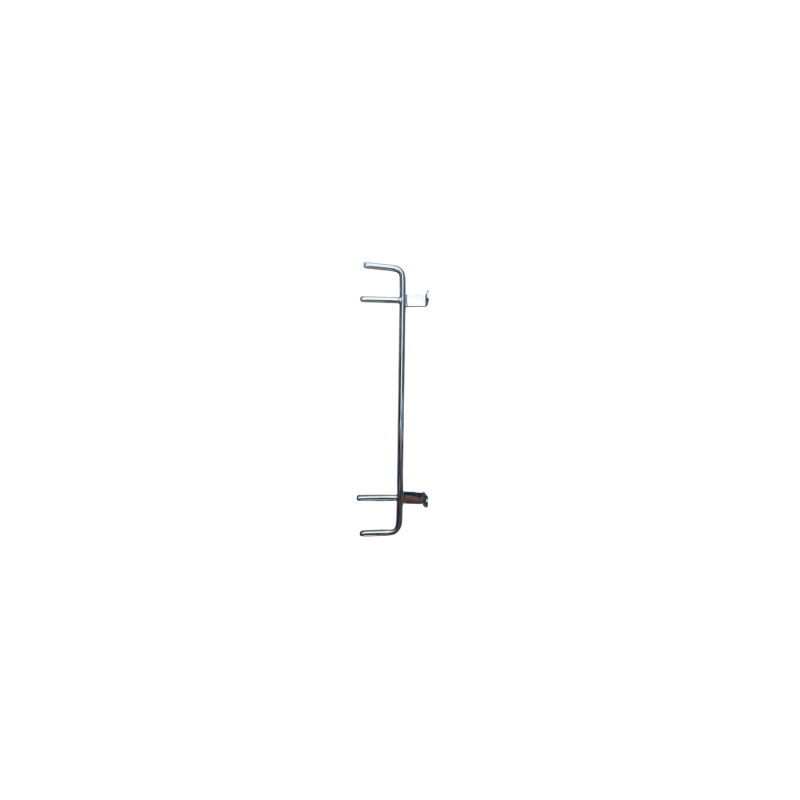 Loopplankhouder (stel) r.v.s.