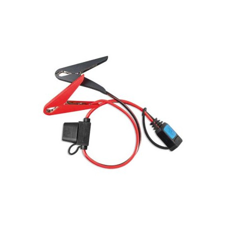 Krokodil aansluit connector (met 30A ATO zekering)