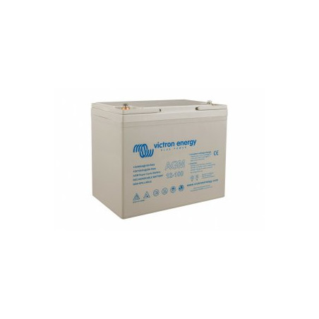 AGM Super Cycle accu met schroefdraad 12V/100Ah (M6)