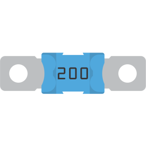 MEGA-fuse 200A/58V voor 48V producten