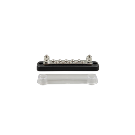 Busbar 150A 2P with 10 screws + cover
