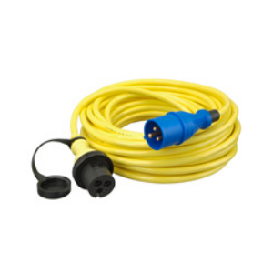 Walstroom aansluitkabel 32A/25m