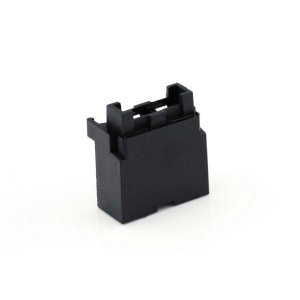 Vlaksteekzekeringhouder aansluiting onder