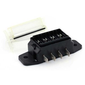 Vlaksteekzekeringhouder 4-polig