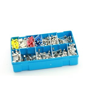 Assortiment Torpedo(porselein) en glaszekeringen