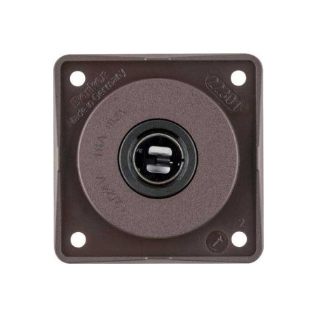 Wandcontactdoos voor kleine penstekker