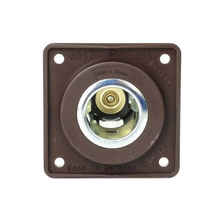 Wandcontactdoos voor grote penstekker