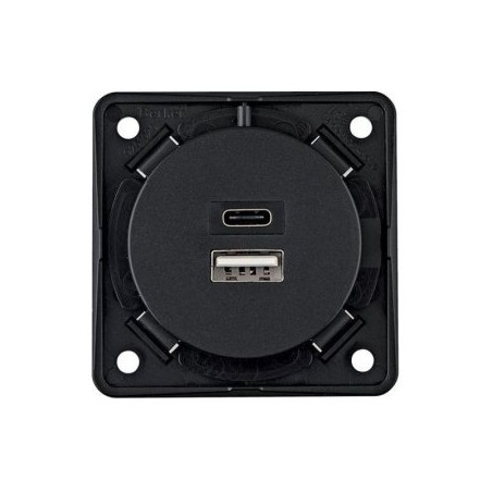 USB-oplaadcontactdoos A+C 230V