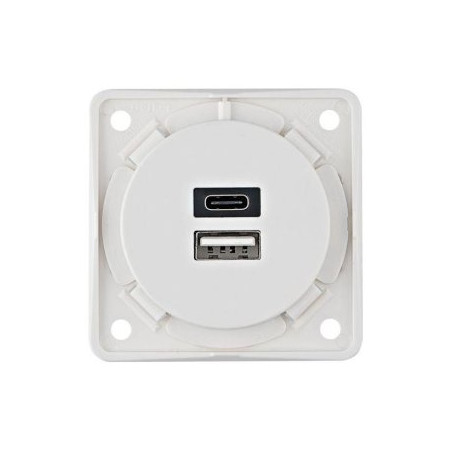 USB-oplaadcontactdoos A+C 230V