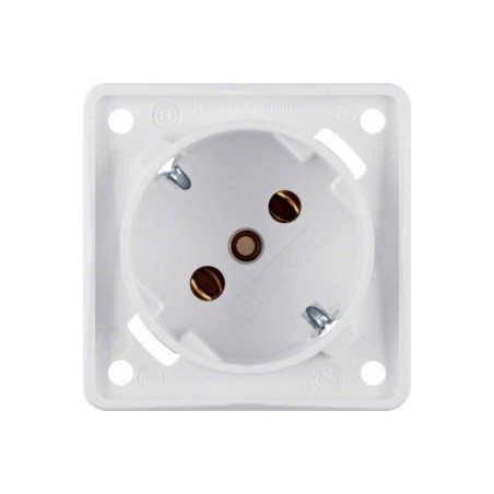 2-polige wandcontactdoos IP44