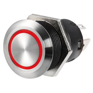 Vlakke schakelaar van RVS