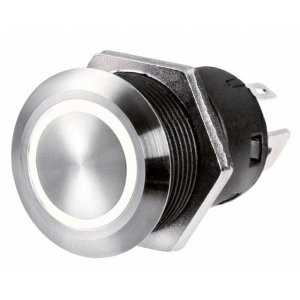 Vlakke schakelaar van RVS