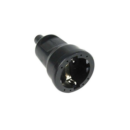 Rubber contrastekker met randaarde