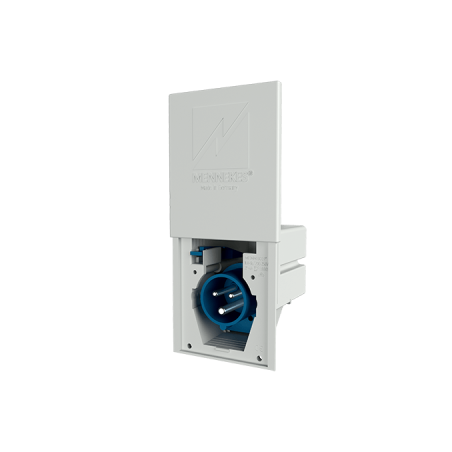 CEE invoerdoos inbouw met schuifklep