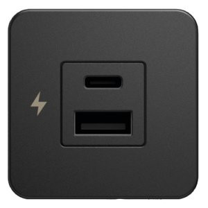 SCANSTRUT Double USB-A + USB-C Tile