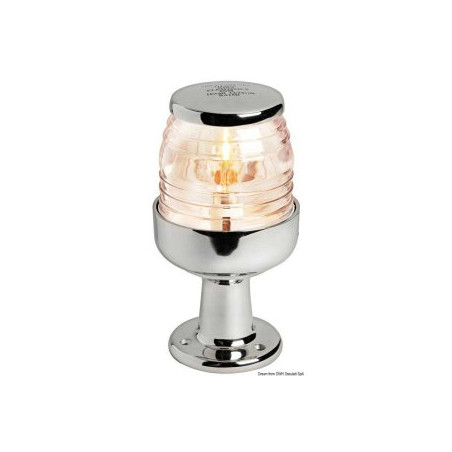 Ankerlicht RVS groot op voet (Bay15D)