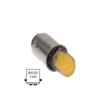 NauticLed Ba15D-COB3-WW