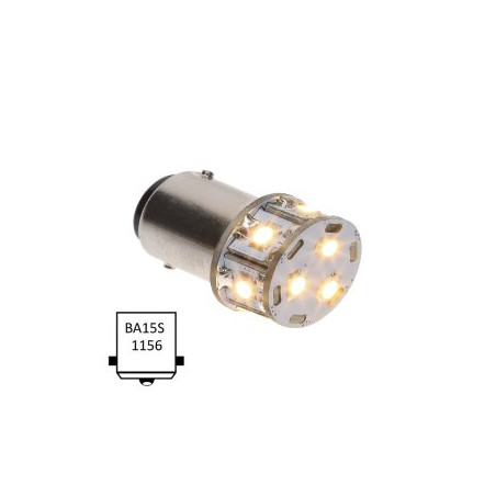 NauticLed Ba15S-T09-WW