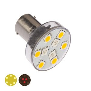 NauticLed Ba15S-XB09-6W3RD