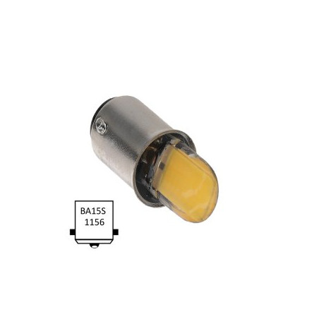 NauticLed Ba15S-COB3-WW