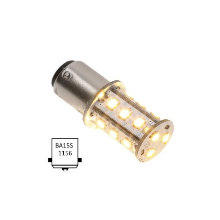 NauticLed Ba15S-BT18-WW