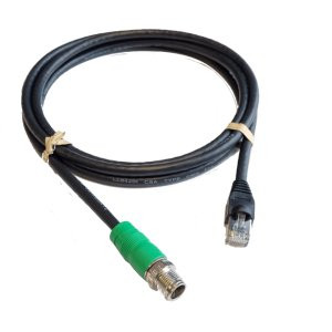 Ethernet kabel - groen M12 - RJ45