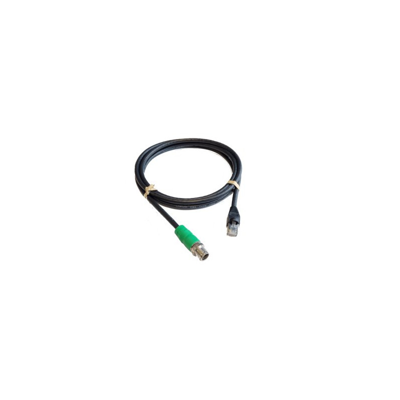 Ethernet kabel - groen M12 - RJ45