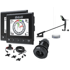 Triton² 2x display snelheid/diepte/windsensor pakket (draadloos)