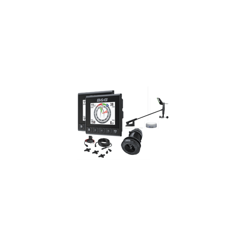Triton² 2x display snelheid/diepte/windsensor pakket (draadloos)