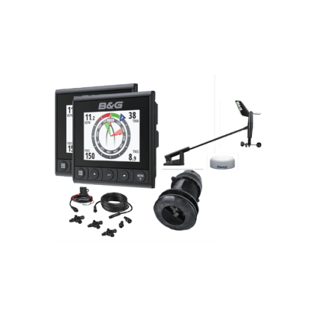 Triton² 2x display snelheid/diepte/windsensor pakket (draadloos)
