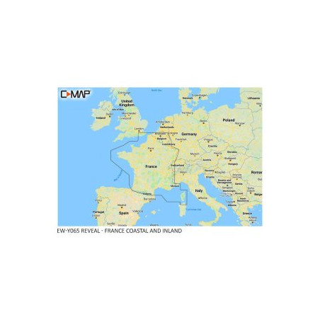C-MAP REVEAL - France Coastal & Inland