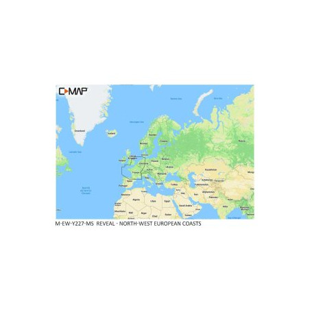 C-MAP REVEAL - North-West European Coasts