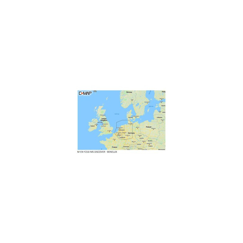 C-MAP DISCOVER - Benelux Inland & Coastal